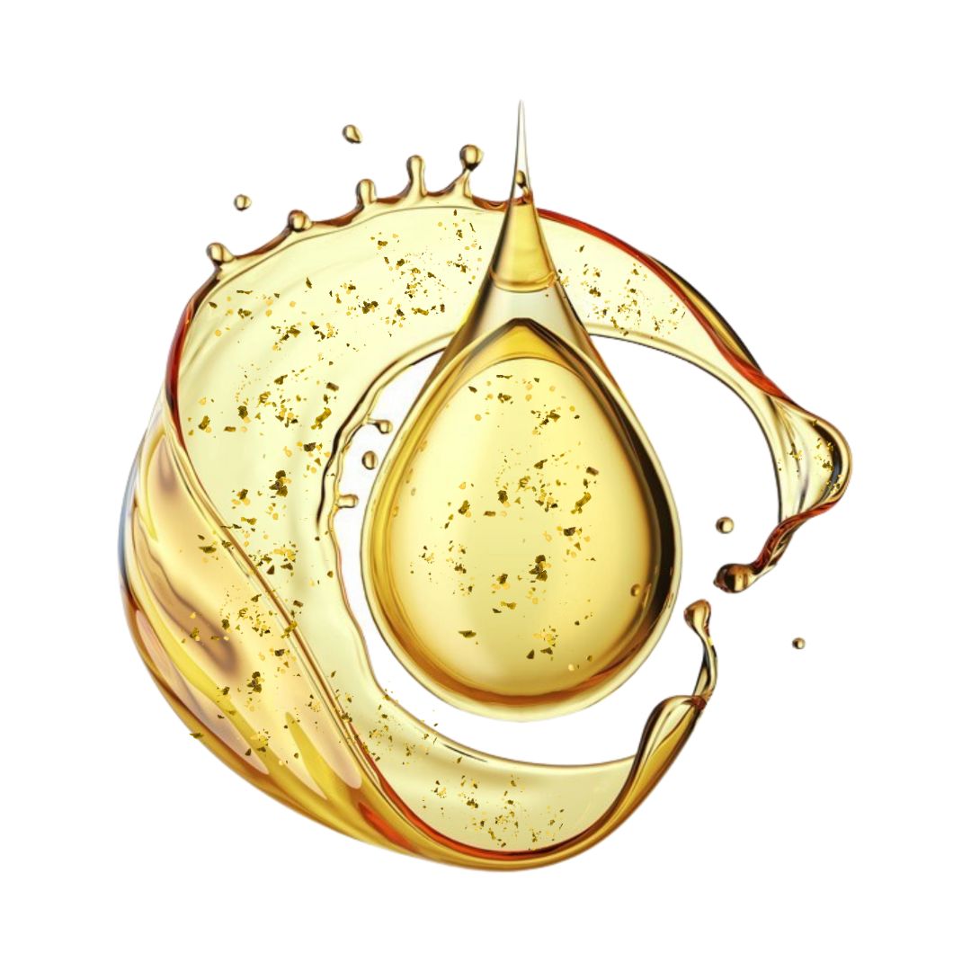 AU24 Liquid Gold – Luxe Hair Oil with Real 24K Gold Flakes | Blondegasm®