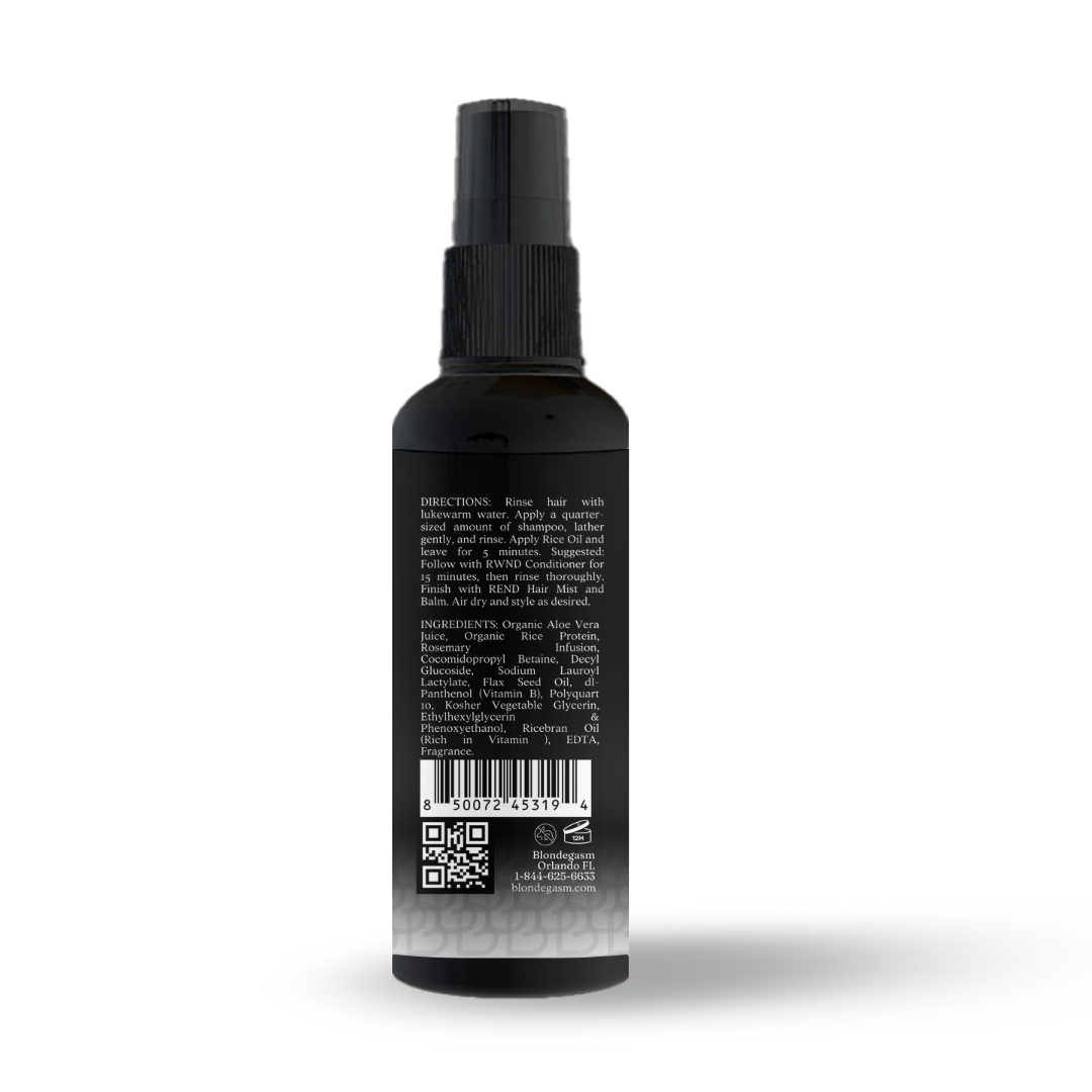 RWND Nourishing Rinse – Gentle Cleansing & Hydrating Rinse (8oz) Blondegasm®