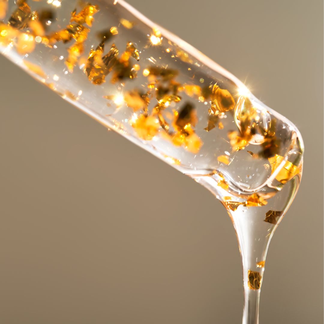 AU24 Liquid Gold – Luxe Hair Oil with Real 24K Gold Flakes | Blondegasm®