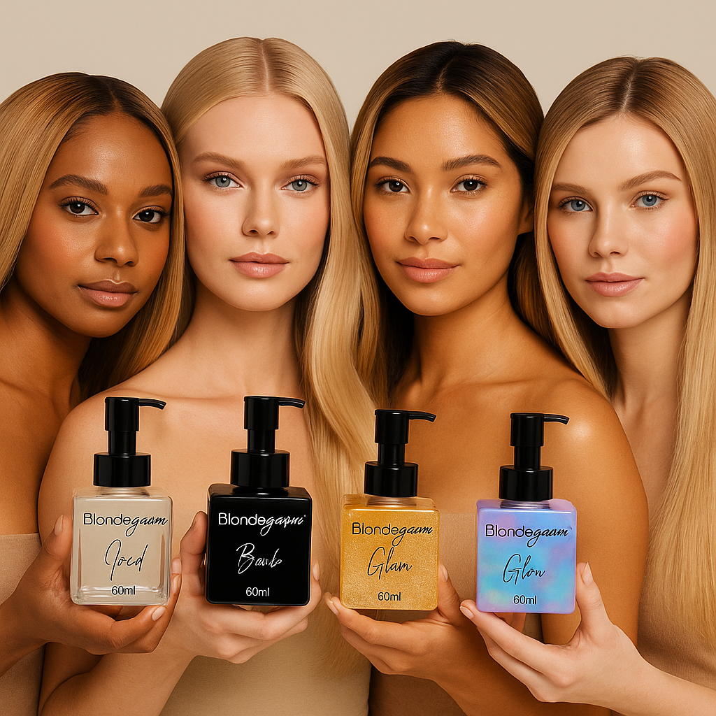 BOMB Box - Hair Treatment & Styling Kit for Blondes & Bronds | Blondegasm®