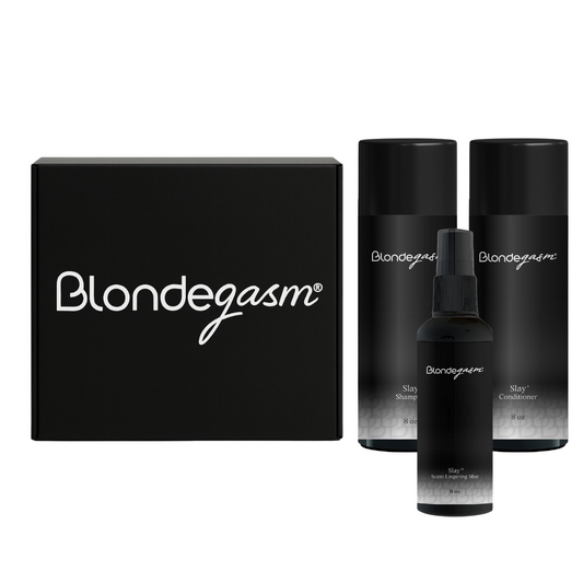Slay Bundle - Cleansing, Conditioning & Scented Hair Mist  Set| Blondegasm®